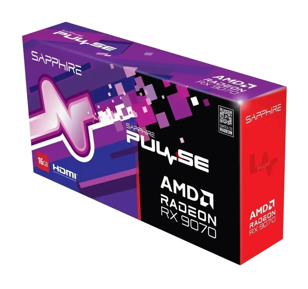 Відеокарта SAPPHIRE 16GB GDDR6 PULSE GAMING OC 2K 4K