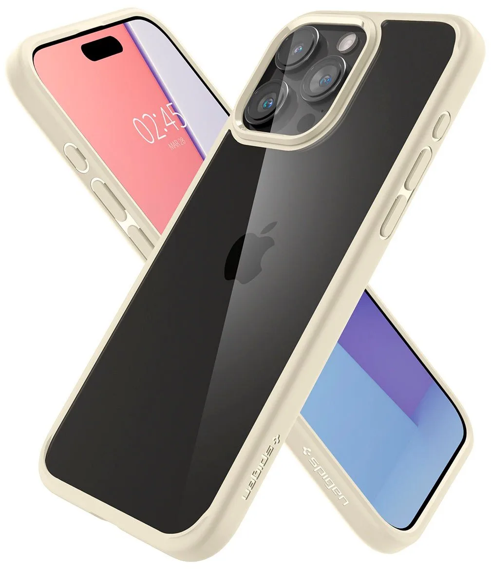 Чохол Spigen для iPhone 15 Pro Max, Ultra Hybrid, Mute Beige