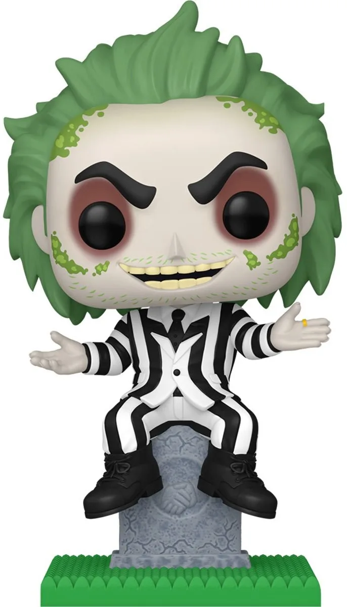 Фигурка Funko POP Plus: Beetlejuice S3 - Beetlejuice w/Tonbstone