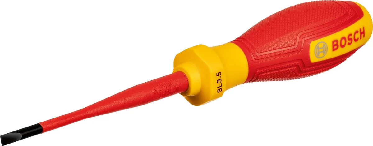Викрутка Bosch Professional, SL3.5x75мм, із захистом VDE.