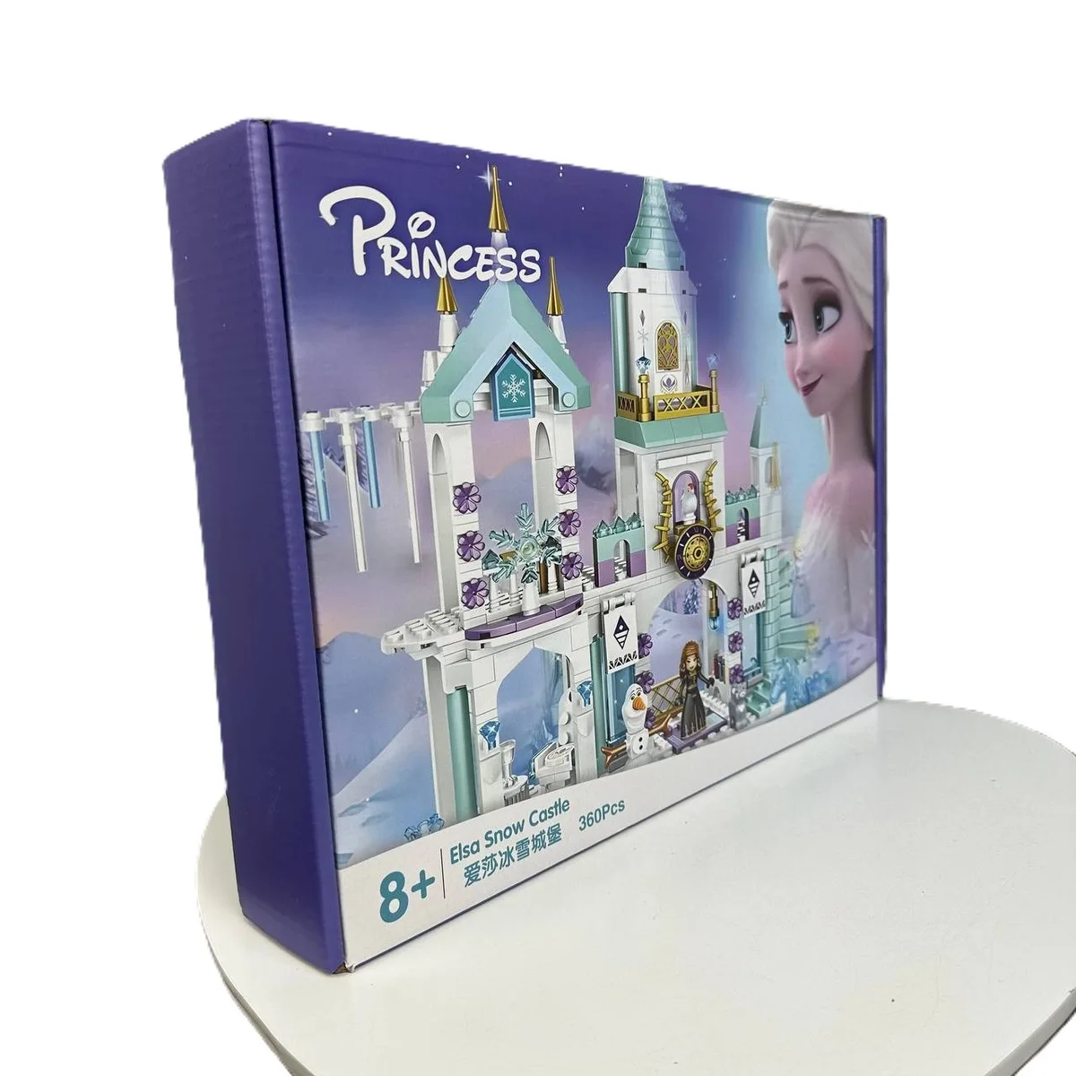 Дитячий конструктор Frozen 360 деталей пластик 36х26х6 см різні кольори