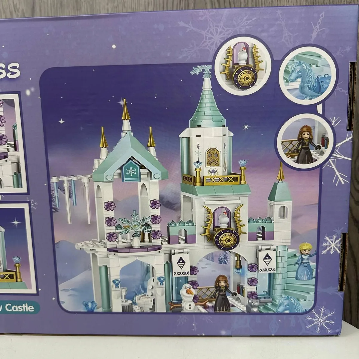Дитячий конструктор Frozen 360 деталей пластик 36х26х6 см різні кольори