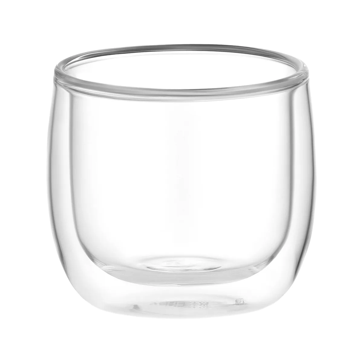 Комплект прозрачных двойных чашек ARDESTO, 260 мл, 2 шт, изготовленных из боросиликатного стекла.
