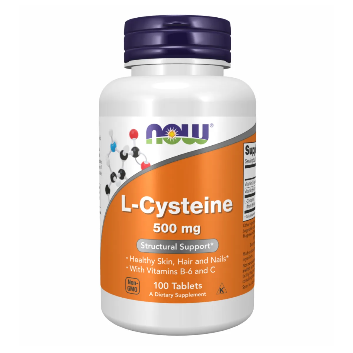 Cysteine 500mg L-цистеїн вітамінізовані таблетки 100 шт.