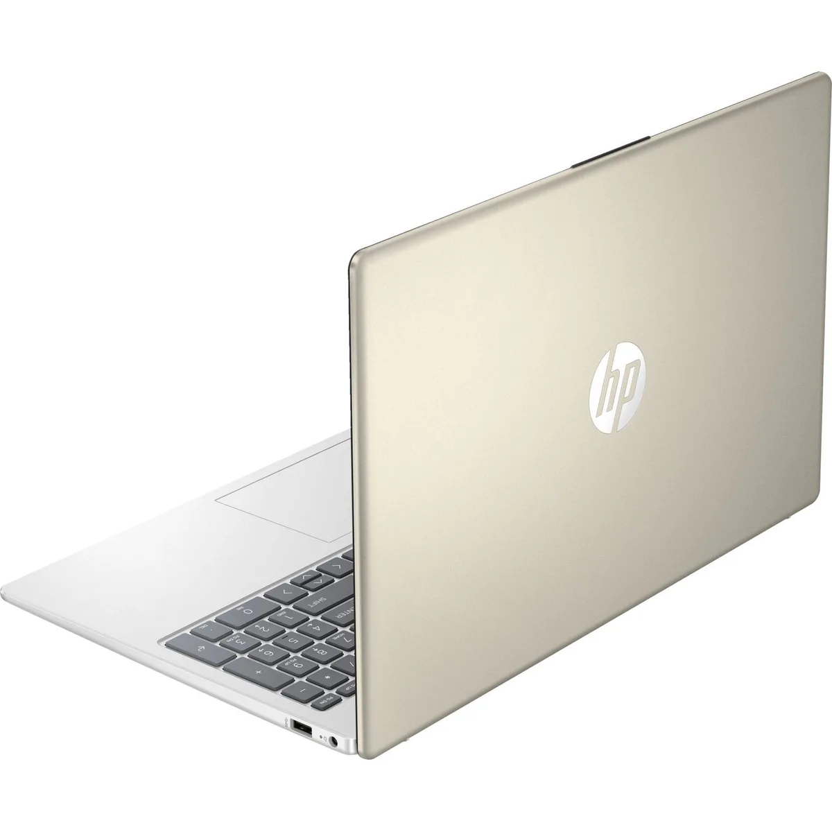 Ноутбук HP 15-fd2016ua 15.6" FHD IPS AG, Intel U7-255U, 32GB, F1TB, UMA, DOS, золотистый.
