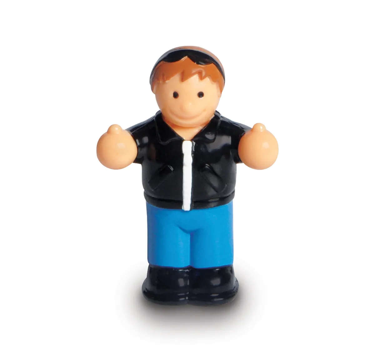 Перегонный болид WOW Toys с инерционным двигателем, ABS пластик, 205х123х87 мм.