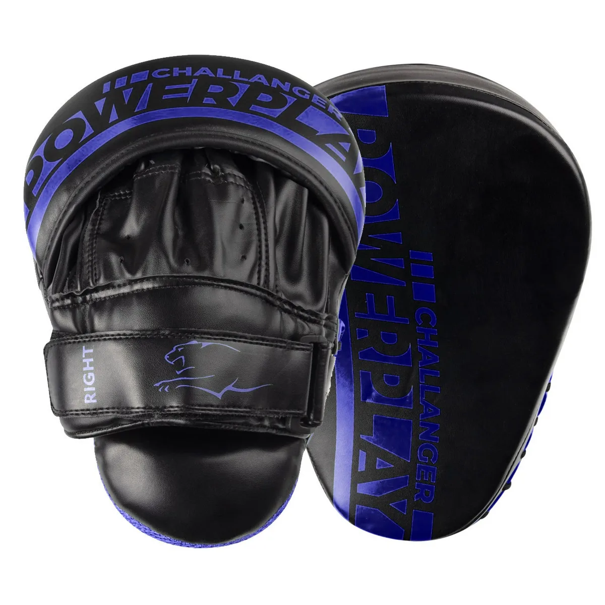 Лапи боксерські Active Point PU 22 см Сині Чорні