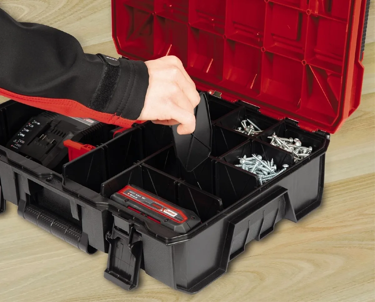 Кейс для інструментів Einhell E-Case S-F, 9.5х42х28 см, пластиковий.