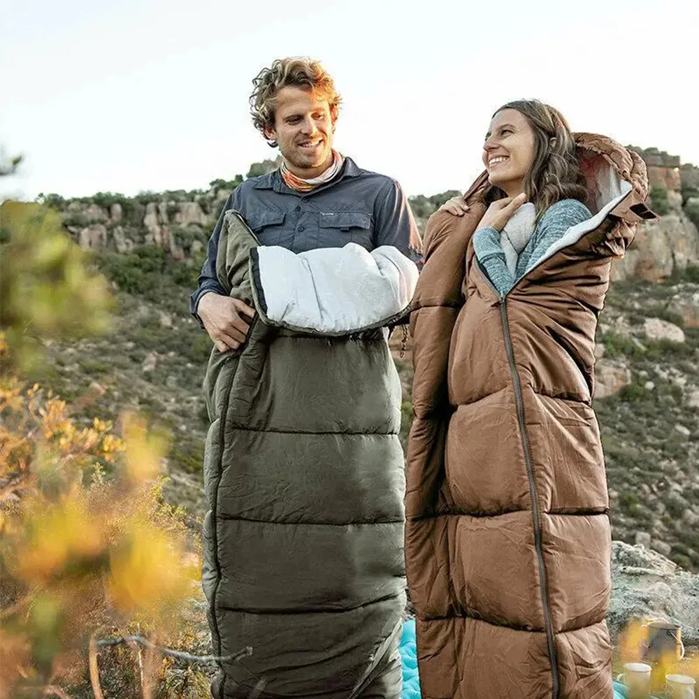 Спальник Naturehike полиэстер 190х75 см коричневый 7°C-11°C
