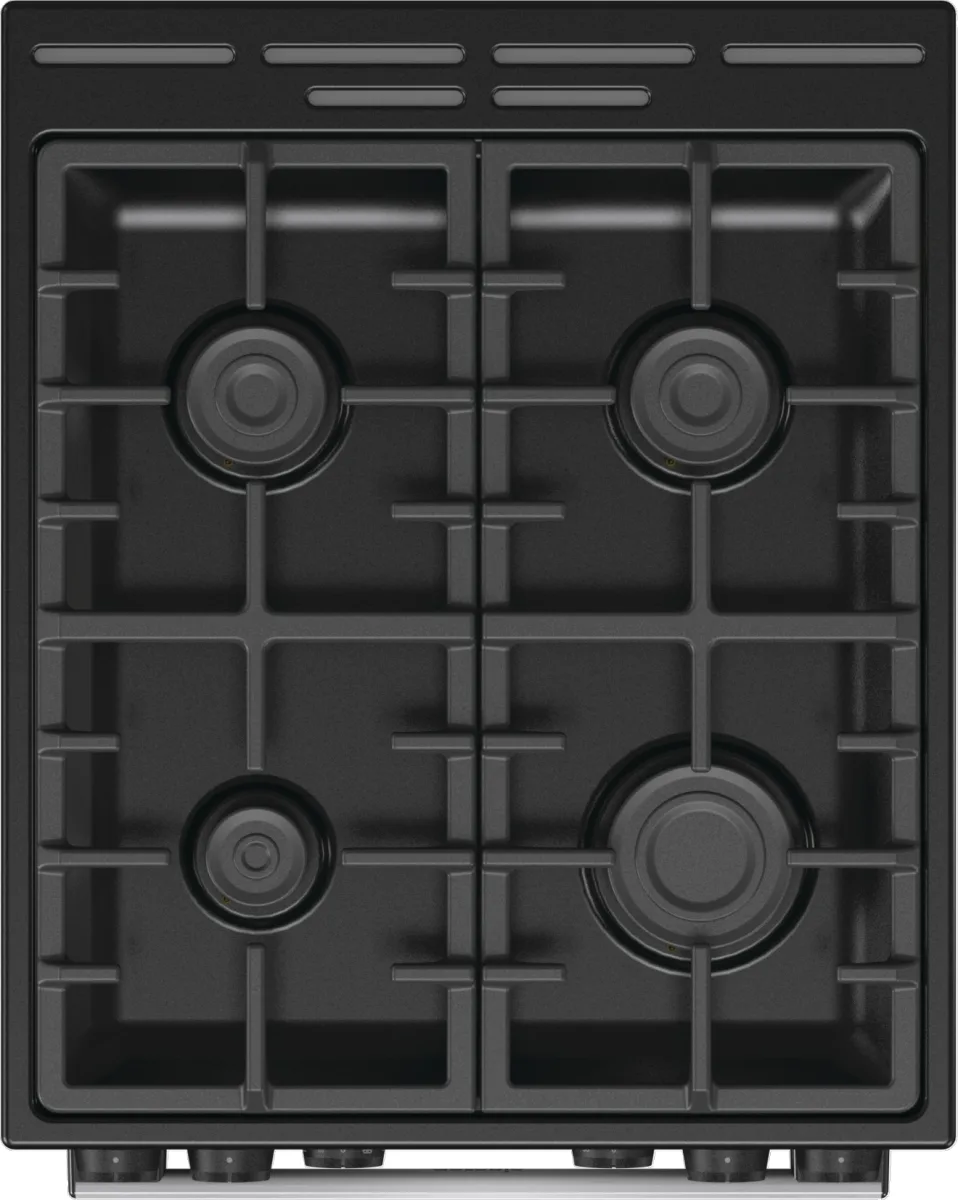 Плита Gorenje комбінована 70л 50x60см з дисплеєм чавунна духовка для приготування їжі кухонна плита
