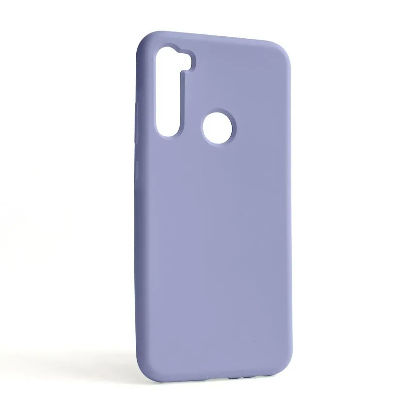 Чохол силіконовий для смартфона Xiaomi Redmi Note 8  лавандовий