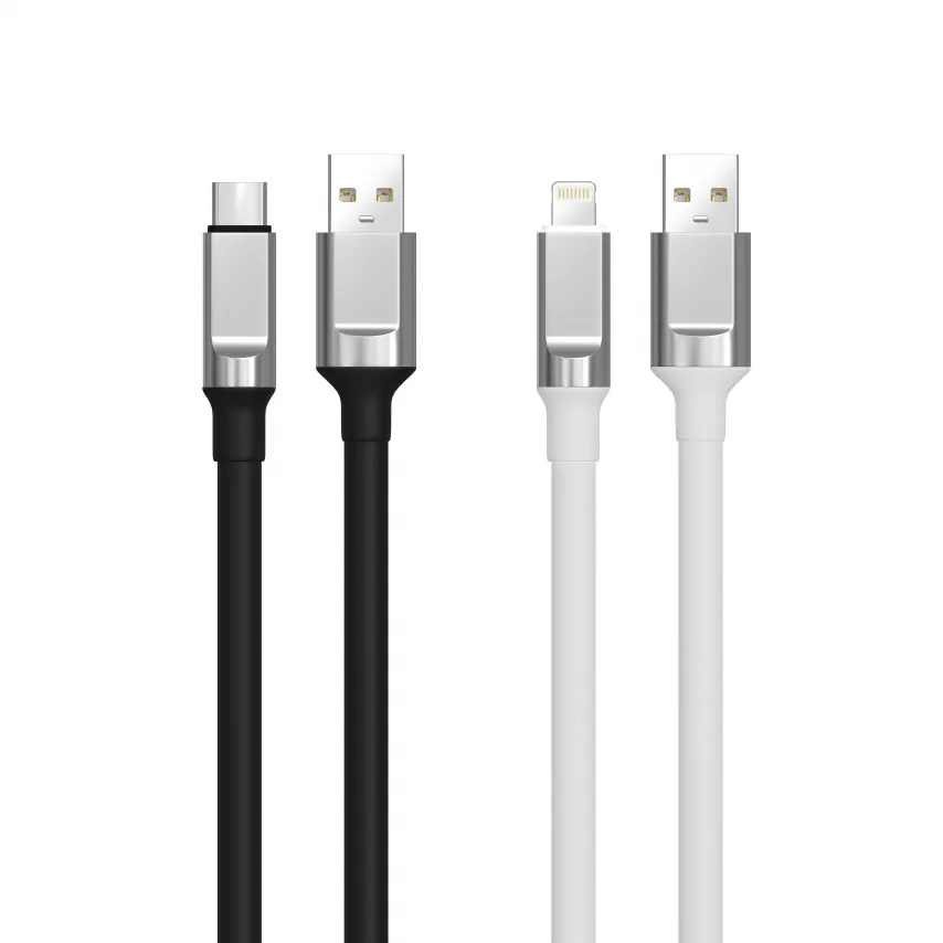 Кабель USB Type-C to Lightning 1м білий TPE 3А 30W
