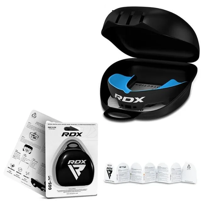 Капа RDX термопластик доросла Синя/Чорна
