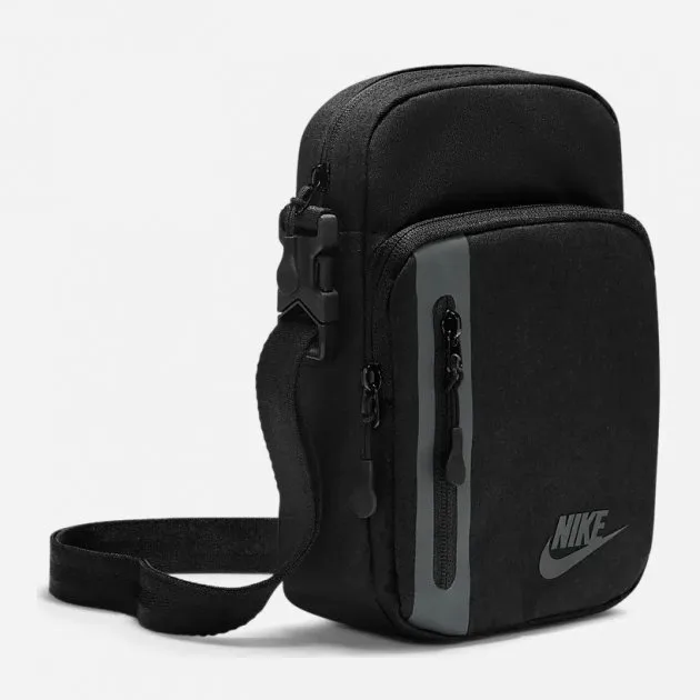 Сумка крос-боді NIKE 100% поліестер 27х16,5х7 чорна чоловіча