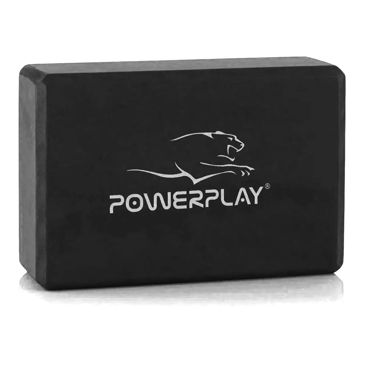 Блок для йоги Active Point EVA 7,6х15,2х22,9 см Чорний