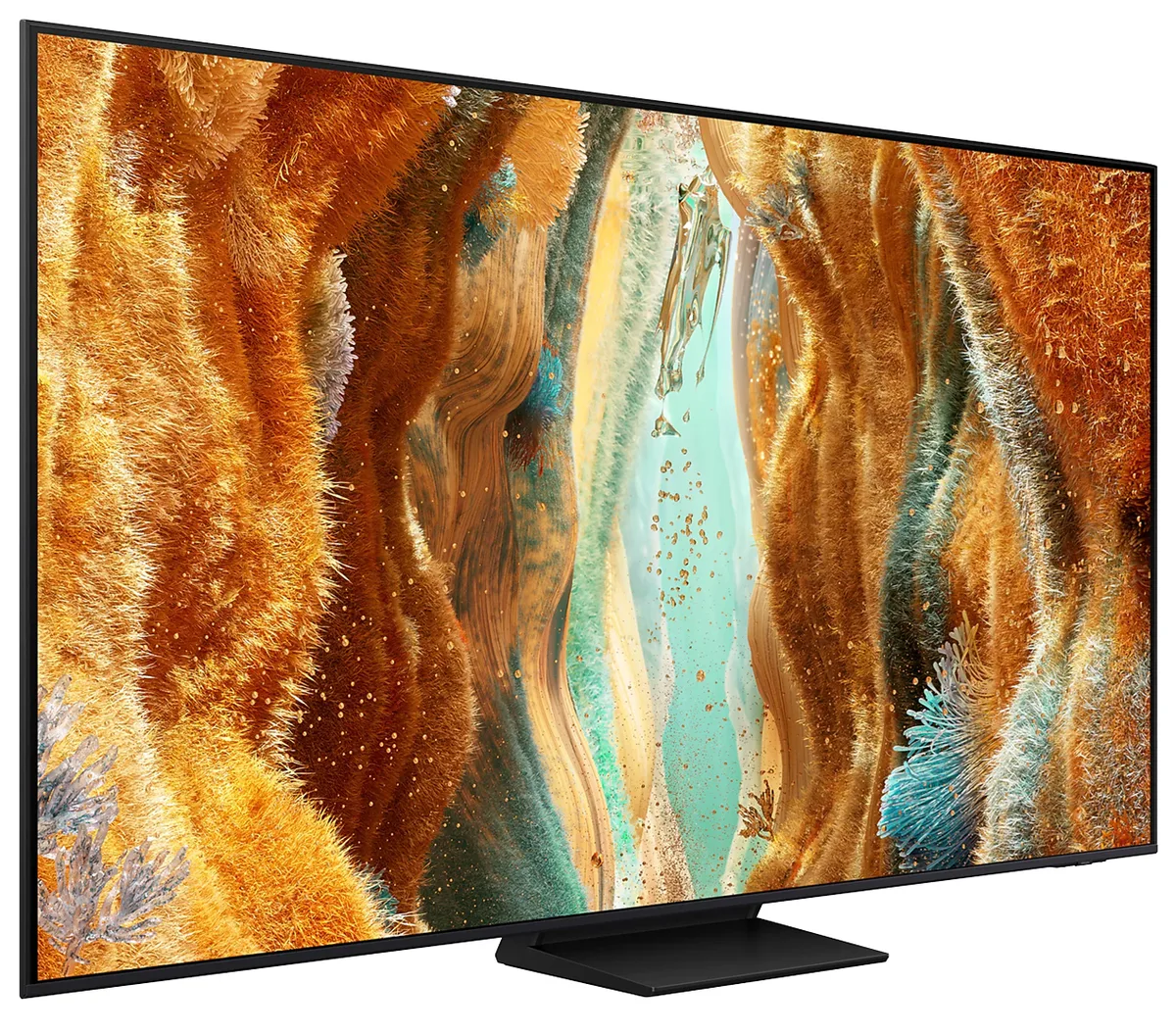LED-телевізор Samsung QLED 55" UHD 4K Чорний