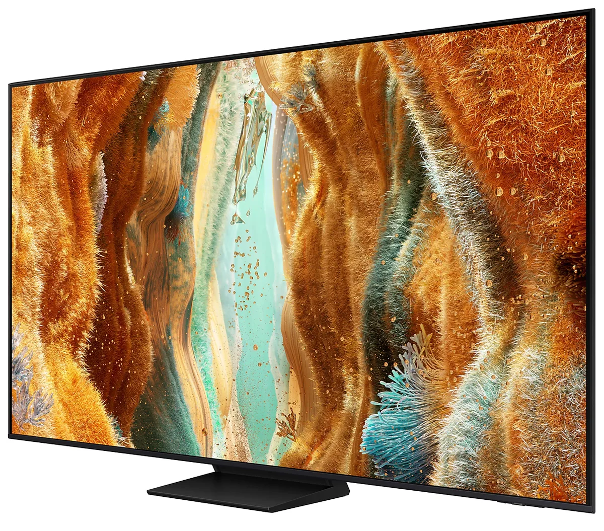 LED-телевізор Samsung QLED 55" UHD 4K Чорний