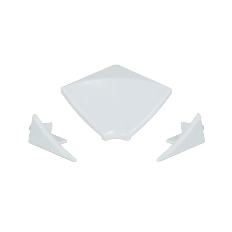 Набір накладок Qtap Water Cover Set 03 70х42х20 мм ABS Білий