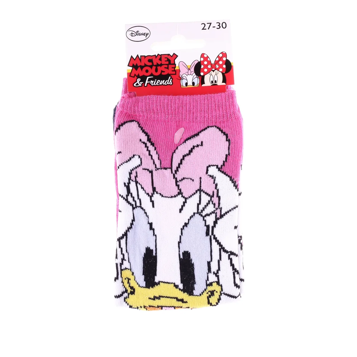 Шкарпетки DISNEY MINNIE бавовна 27-30 темно-рожевий