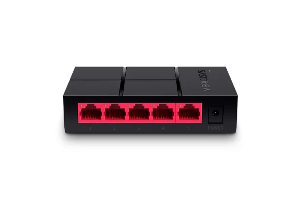 Коммутатор MERCUSYS MS105G 5xGE, Некоммутируемый