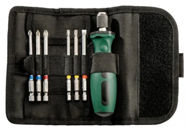 Викрутки Metabo 6 біт SL PH PZ Torx набір 7шт хрестові для ремонту та монтажу бітний набір