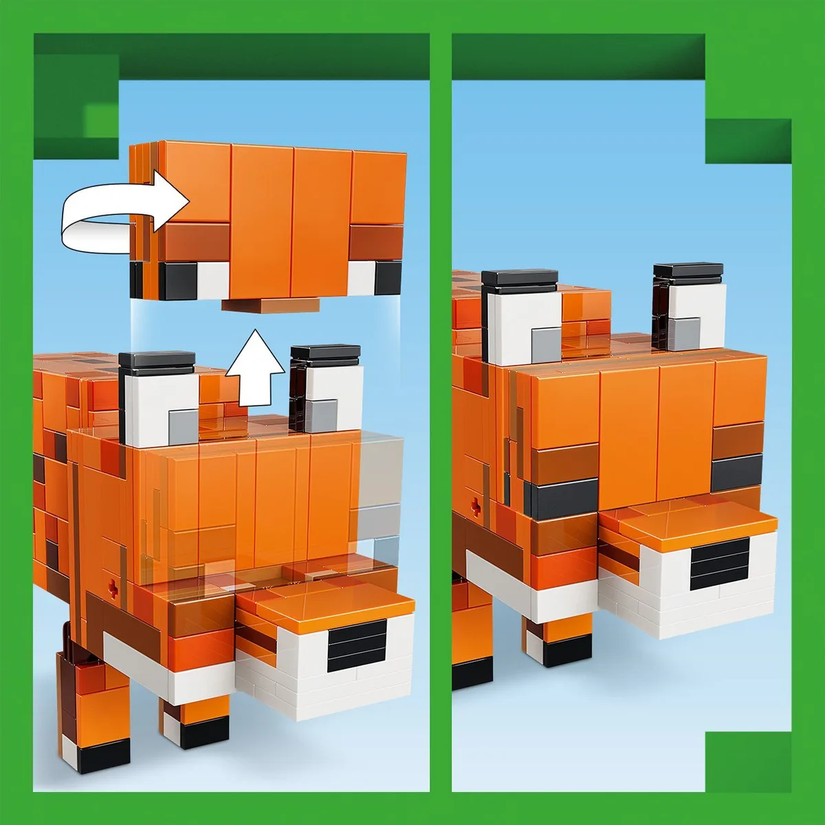 Конструктор LEGO Minecraft Лисиця