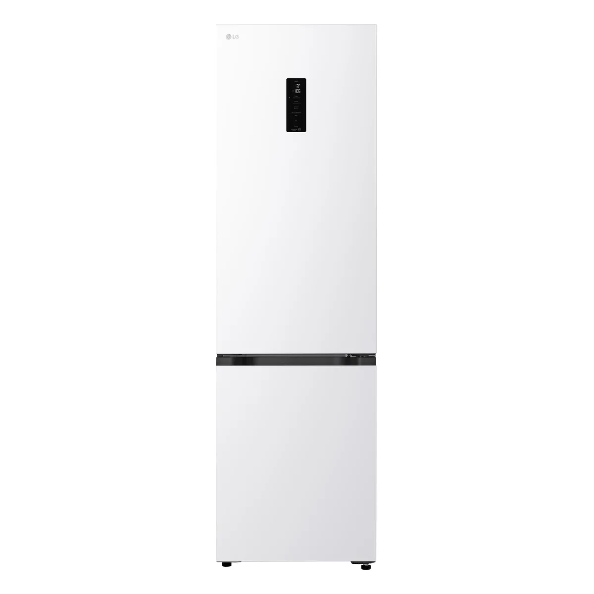 Холодильник LG з нижньою морозильною камерою 375 л Білий