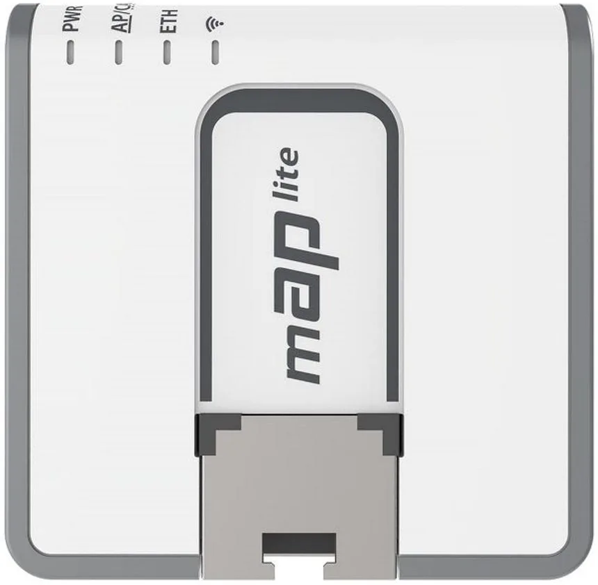 Маршрутизатор MikroTik 2 LAN порти USB MIMO технологія білий
