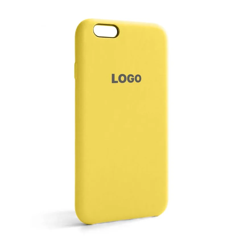 Чохол Silicone Case для Apple iPhone 6 6s силіконовий жовтий