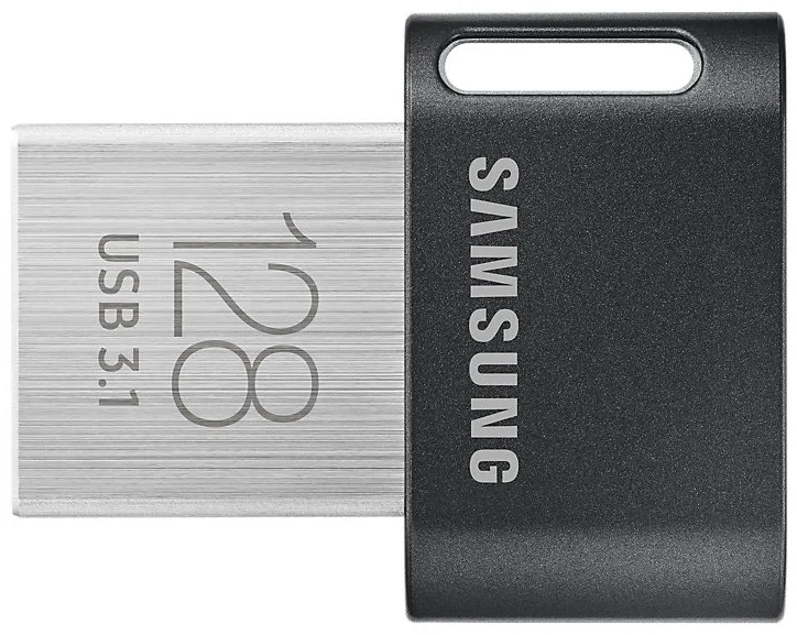 Накопичувач Samsung 128GB USB 3.1 Type-A Fit Plus Чорний
