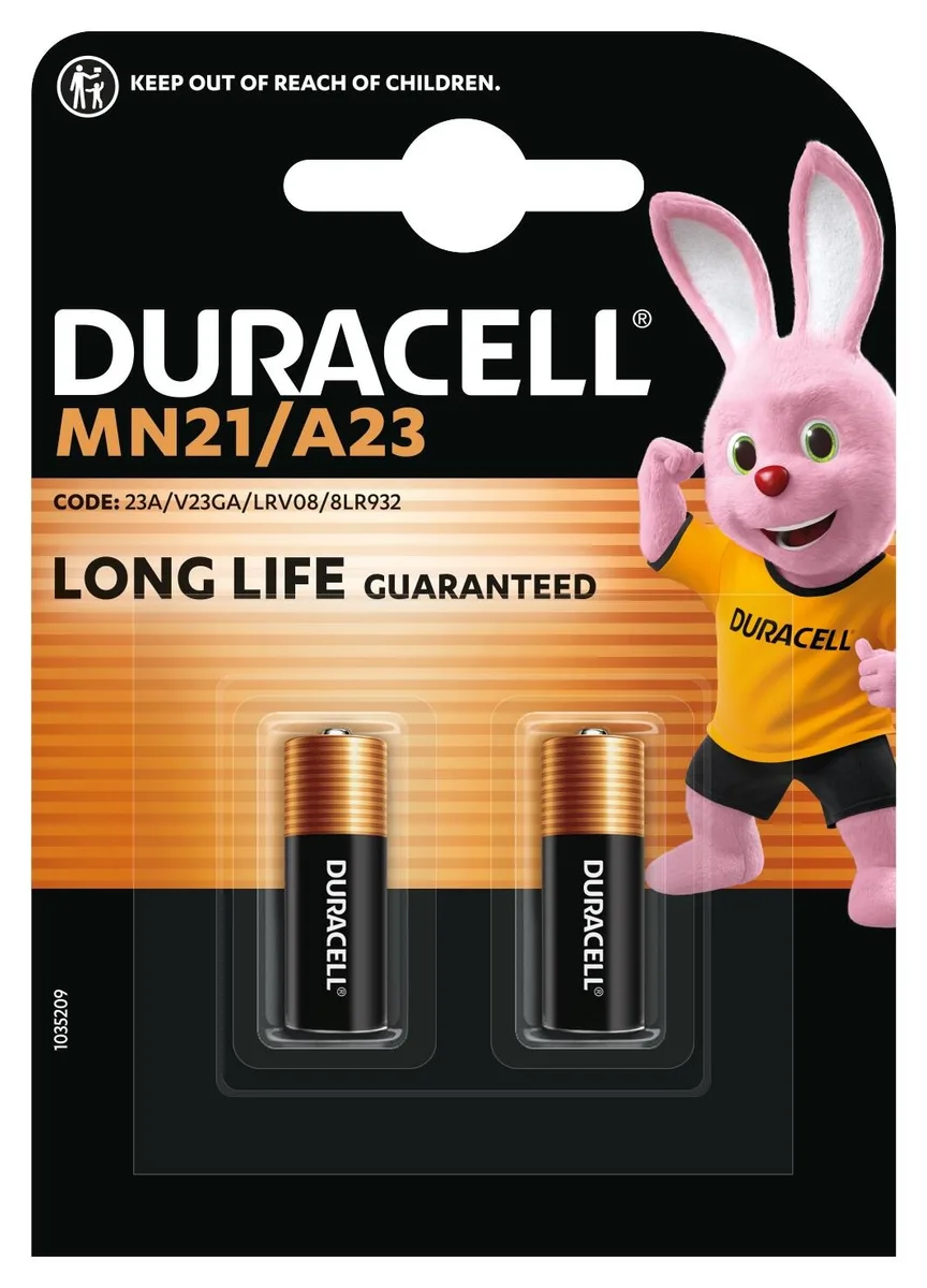 Лужні батарейки Duracell 12V MN21 2 шт