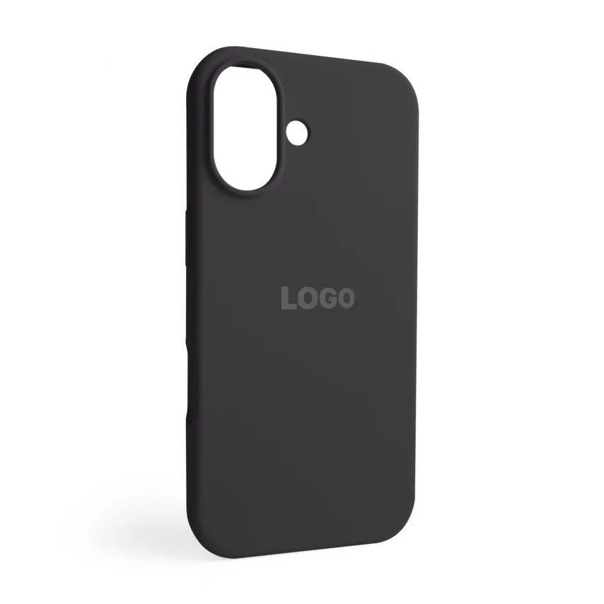 Чохол Silicone Case для Apple iPhone силіконовий 17 сірий
