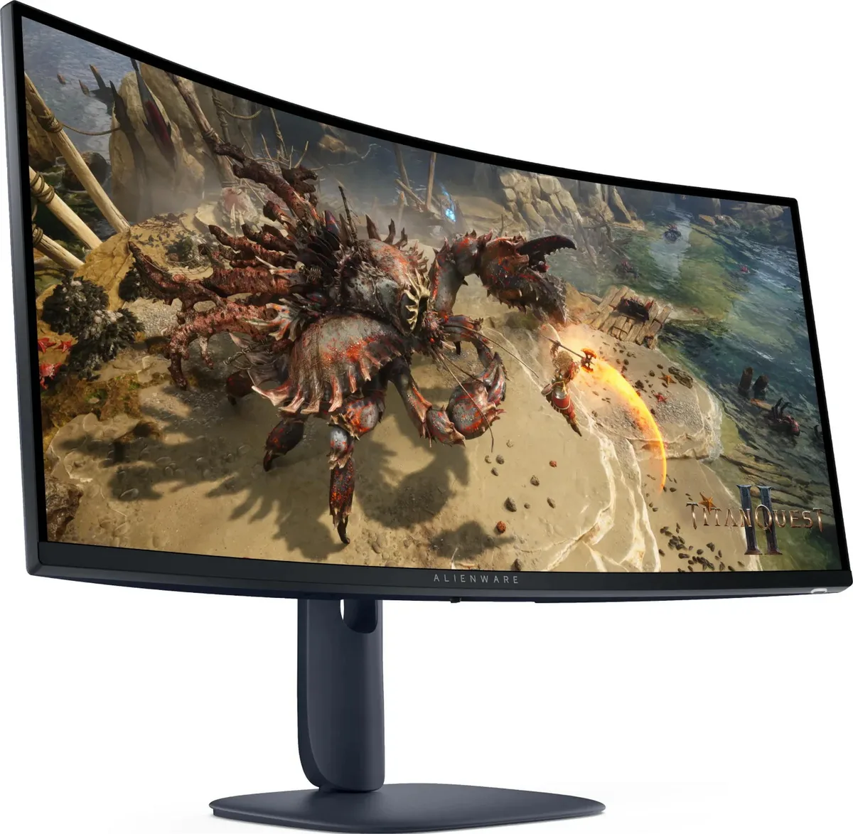 Монітор DELL VA 34 дюйми вигнутий 3440x1440 180Hz 1ms DCI-P3 95%