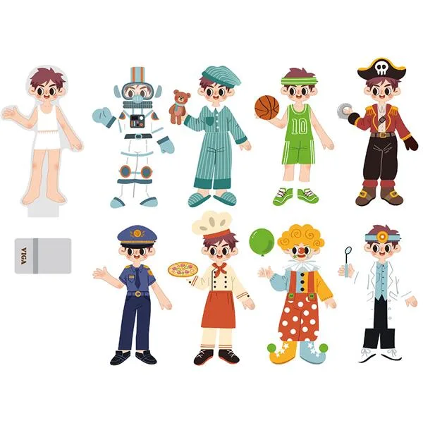 Магнітна гра Viga Toys дерев'яна 21х19х6 см для дітей від 3 років