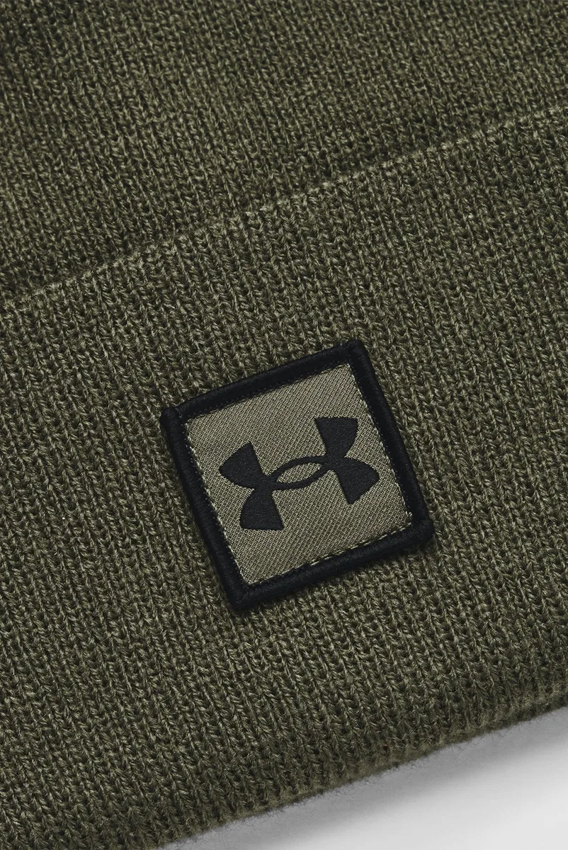 Шапка Under Armour 100% акрил OSFM оливковий Чол