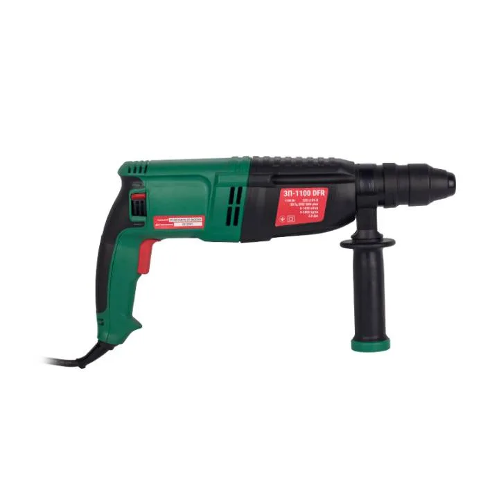 Перфоратор Зенит ЗП-1100 DFR SDS-Plus, 1100Вт, 28Дж, 34кг, в комплекте с кейсом