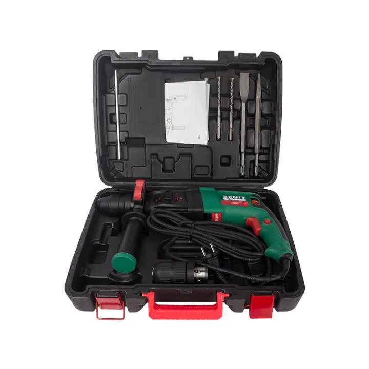 Перфоратор Зенит ЗП-1100 DFR SDS-Plus, 1100Вт, 28Дж, 34кг, в комплекте с кейсом