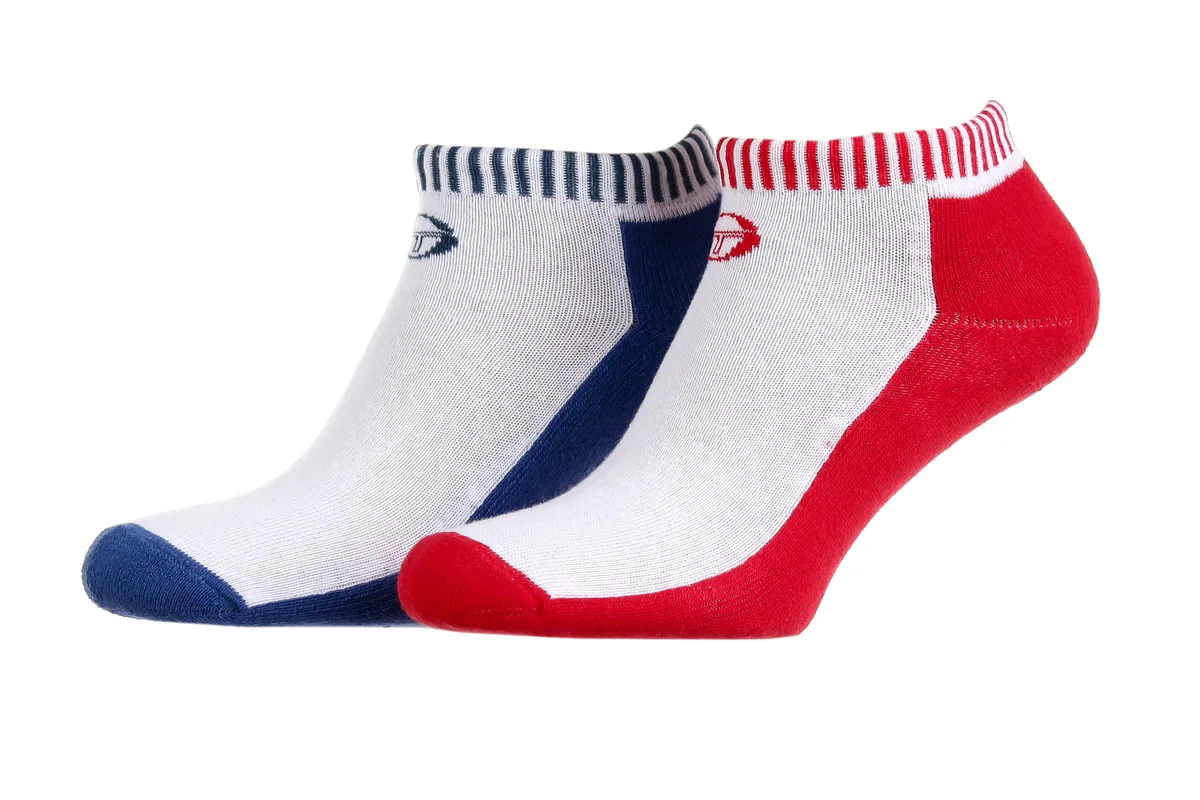 Шкарпетки Sergio Tacchini бавовна 36-40 червоний синій 3-pack