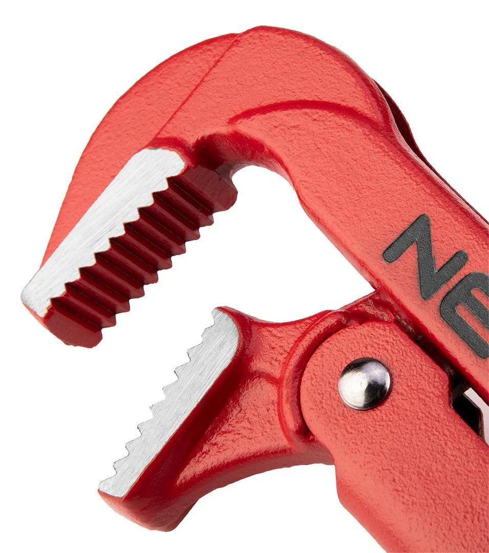 Трубний ключ Neo Tools, 90°, діапазон затиску 0-38 мм, довжина 420 мм.