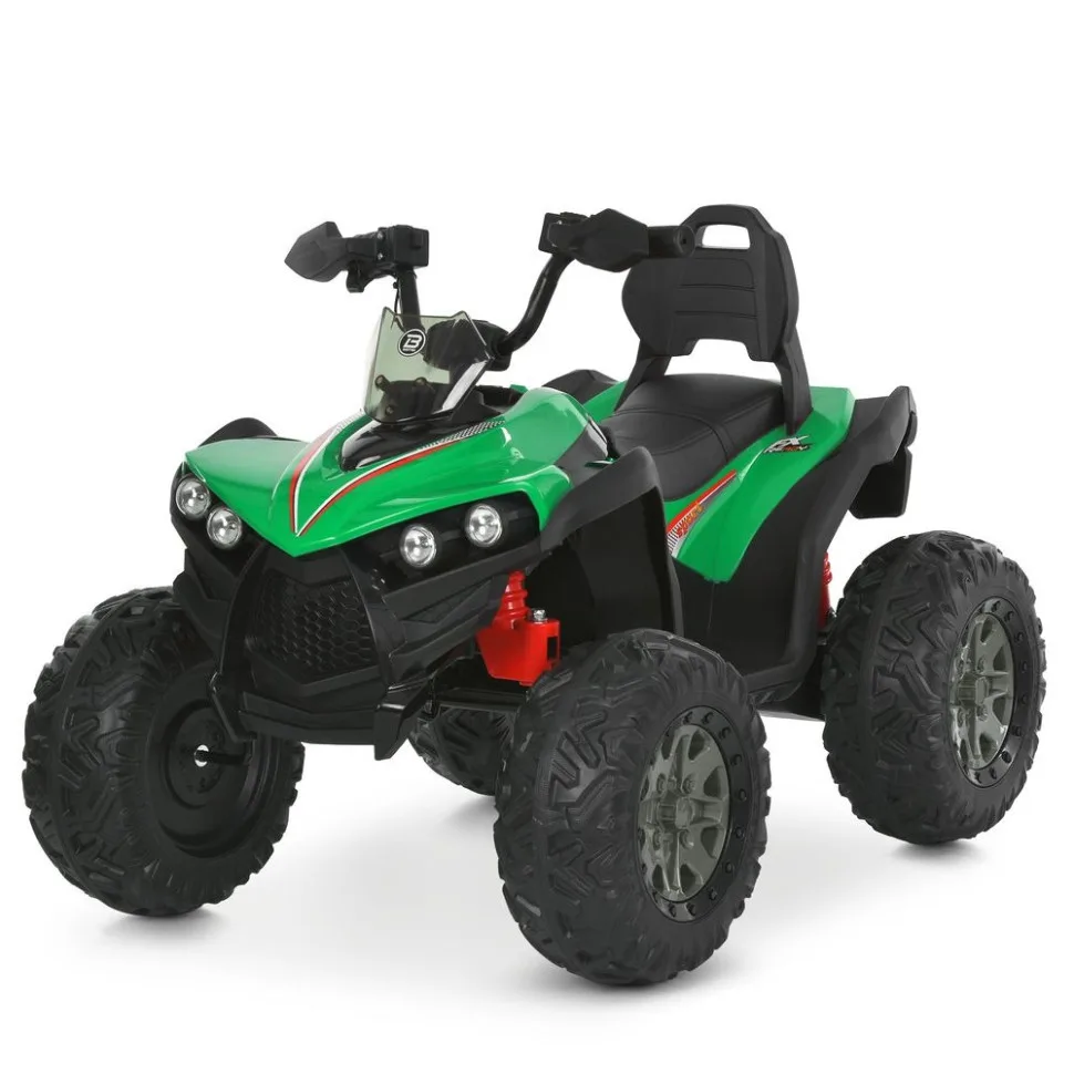 Дитячий квадроцикл Bambi Racer екокожа 116 см Червоний