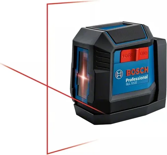Нівелір лазерний Bosch Professional червоний промінь до 12м 0.3мм/м для будівництва і ремонту лазерний рівень