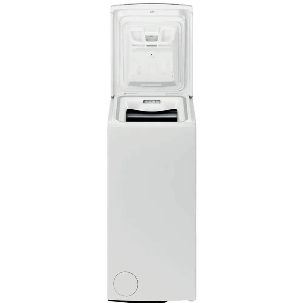 Стиральная машина Whirlpool с вертикальной загрузкой, 6,5 кг, 1200 об/мин, класс энергоэффективности С, ширина 60 см, с дисплеем и инвертором, белая