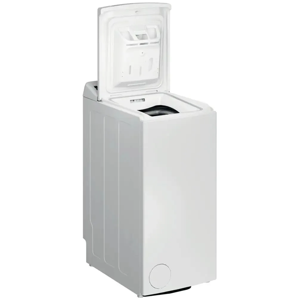 Стиральная машина Whirlpool с вертикальной загрузкой, 6,5 кг, 1200 об/мин, класс энергоэффективности С, ширина 60 см, с дисплеем и инвертором, белая