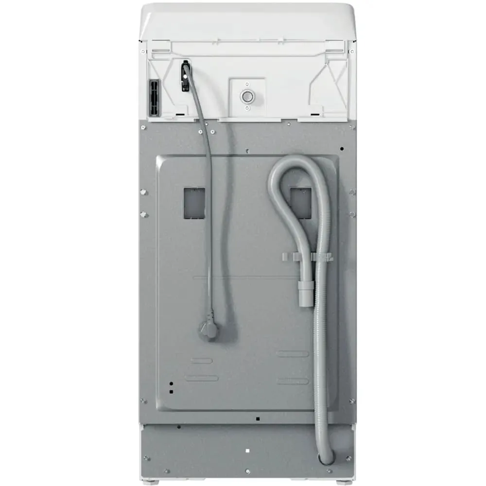 Стиральная машина Whirlpool с вертикальной загрузкой, 6,5 кг, 1200 об/мин, класс энергоэффективности С, ширина 60 см, с дисплеем и инвертором, белая
