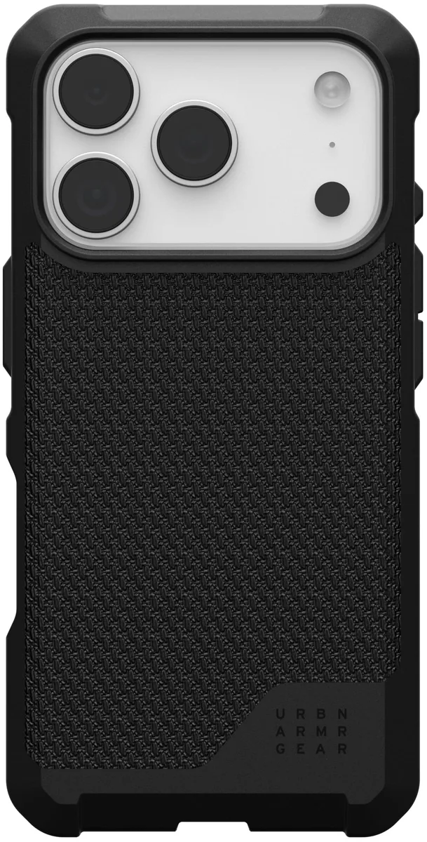 Чохол UAG для iPhone 17 Pro, Metropolis LT MagSafe, Kevlar Black