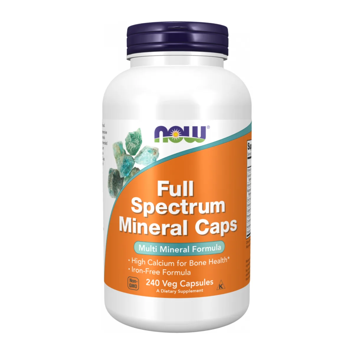 Full Spectrum Mineral Now Foods капсулы 240 шт без ГМО без железа
