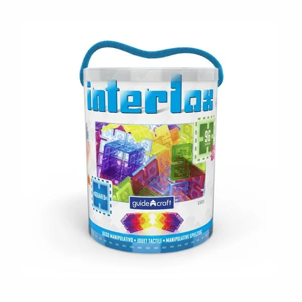 Конструктор Guidecraft пластиковий 20х16х16 см різнокольоровий 96 деталей