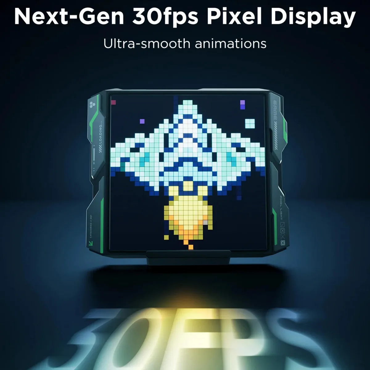 Пиксельный экран Govee H8630 LED Gaming Pixel Light 32x32 Пикселя, RGBIC, WI-FI/Bluetooth, серый.