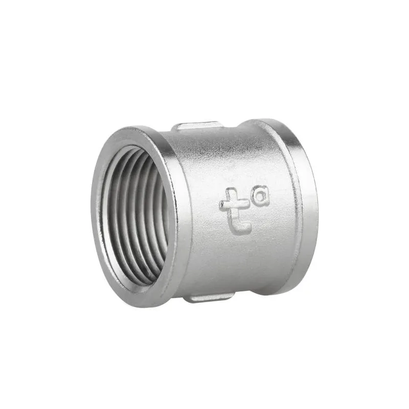 Муфта латунна 1"x1" нікельована Thermo Alliance Forte