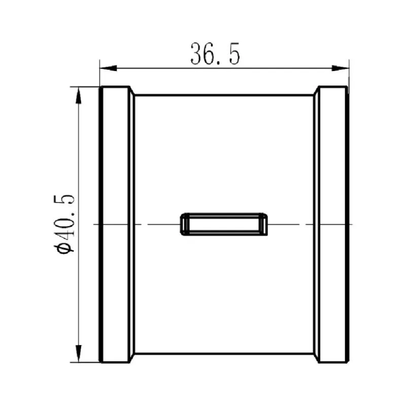 Муфта латунная 1"x1" никелированная Thermo Alliance Forte